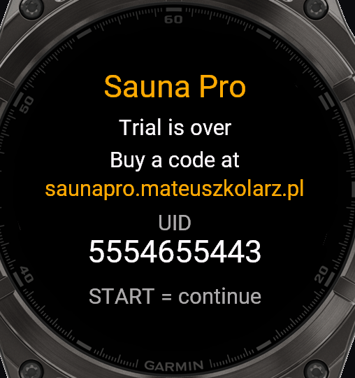 Ekran po okresie próbnym